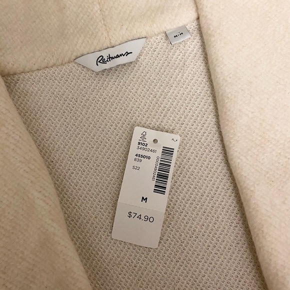 White Reitmans Cardigan - Picture 5 of 5